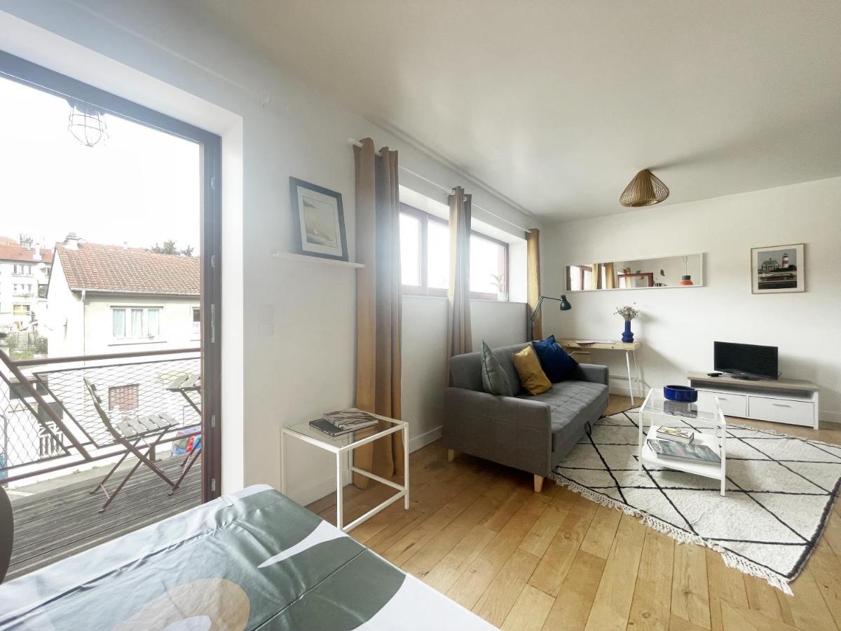 Appartement Le Balcon Rouge à Noisy-le-Sec Extérieur photo